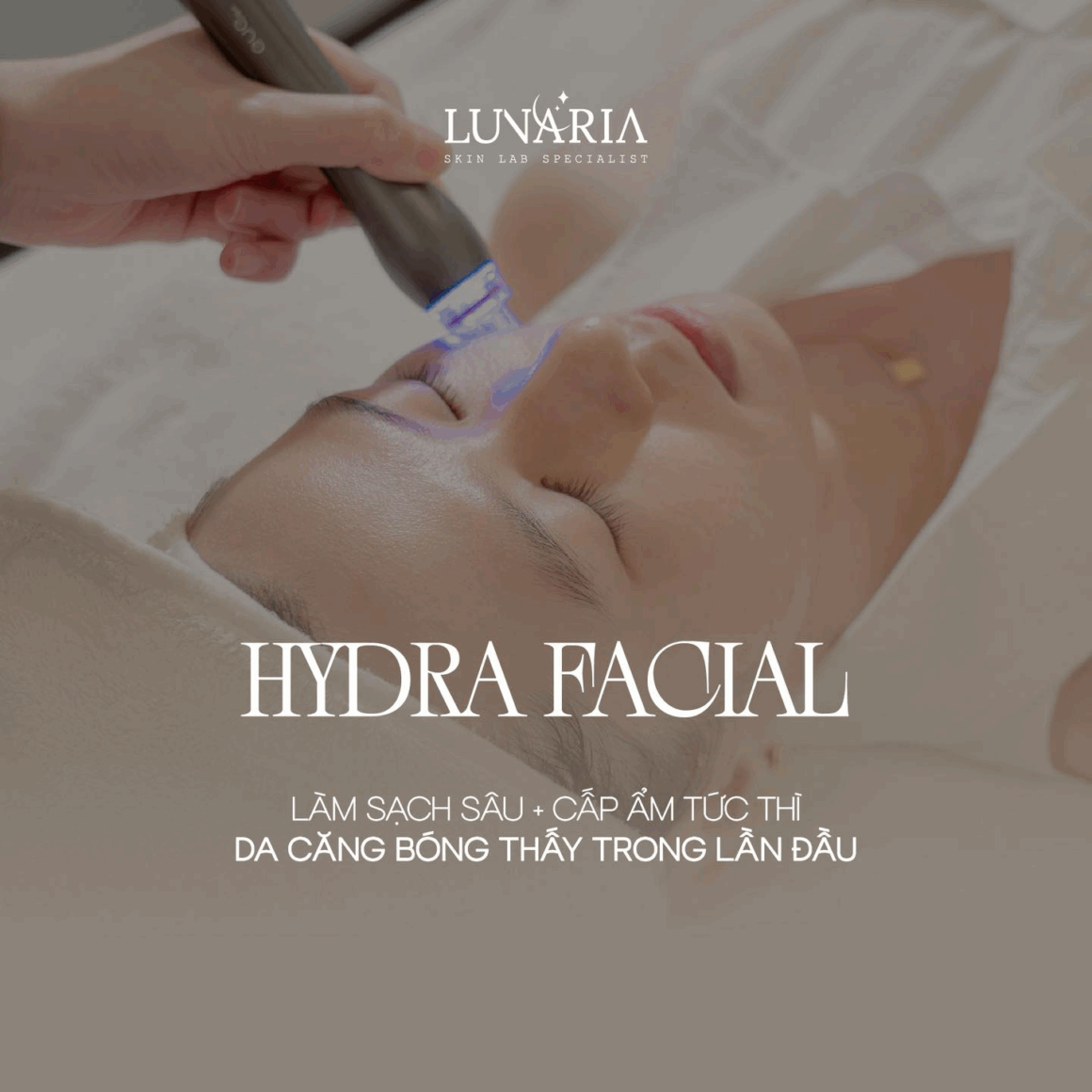Dịch vụ chăm sóc da mặt Đà Nẵng làm sạch sâu HydraFacial chuẩn y khoa, an toàn & hiệu quả